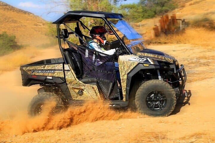 Las Vegas UTV Safari & Zoo Combo: Virgin River UTV Tour with Camel Encounter photo 3
