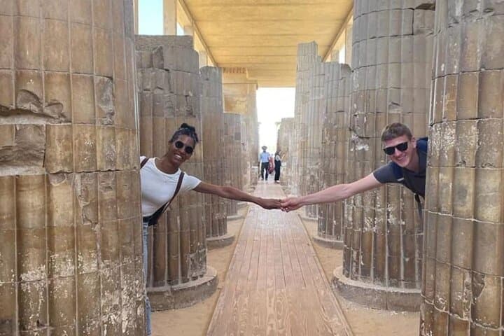 Private Day Tour: Pyramids of Giza & Saqqara Step Pyramid - Guided Egypt Day Trip photo 2