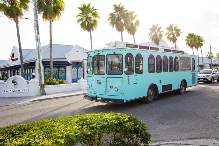 Provo Trolley Tour: Omars Beach Lunch, Junkanoo & Island History (3.5h)