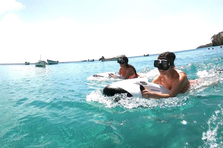 Curaçao Seabob Tour: Underwater Scooter Adventure with Bearded Butlers photo 1