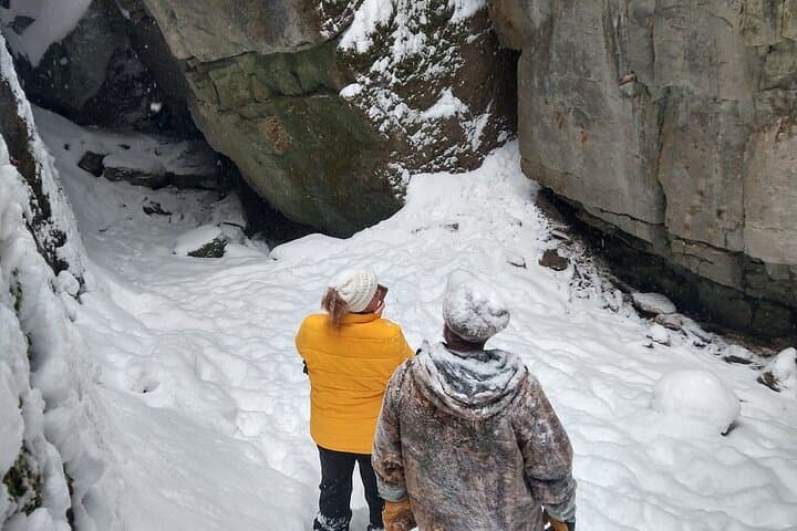 Winter Snowshoe to Singhampton Caves — Private Guided Tour from Collingwood photo 6