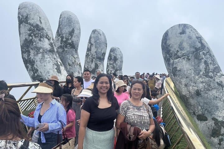 Ba Na Hills & Golden Bridge Day Tour: Cable Car, French Village & Fantasy Park