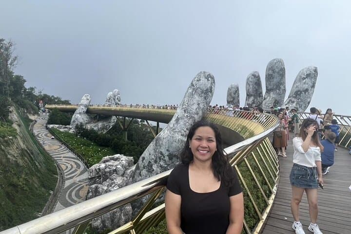 Ba Na Hills & Golden Bridge Day Tour: Cable Car, French Village & Fantasy Park photo 2