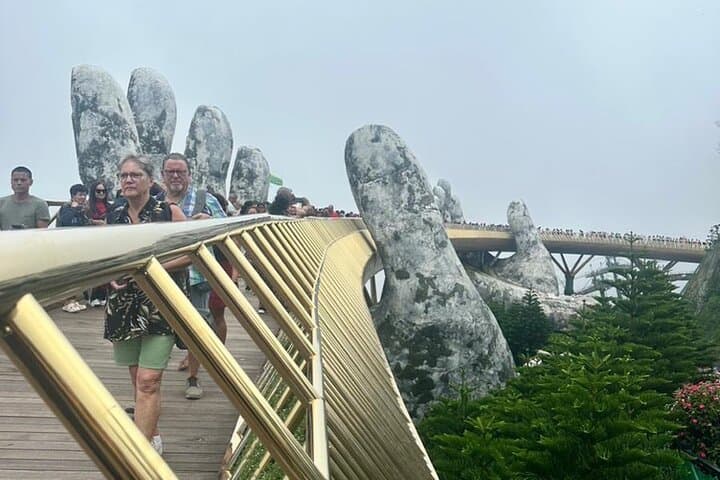 Ba Na Hills & Golden Bridge Day Tour: Cable Car, French Village & Fantasy Park photo 3