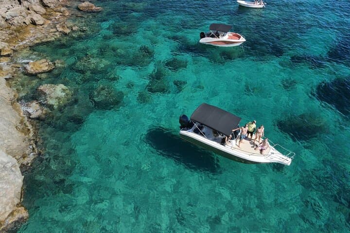 Blue Cave & Green Caves Speedboat Tour to Šunj Beach from Dubrovnik photo 2
