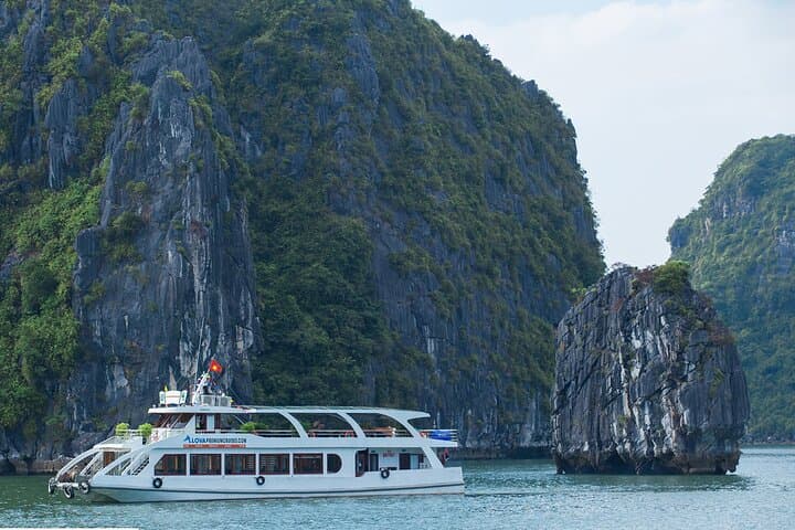 Halong Bay 6-Hour Alova Premium Cruise: Sung Sot Cave, Luon Cave & Titop Island photo 1