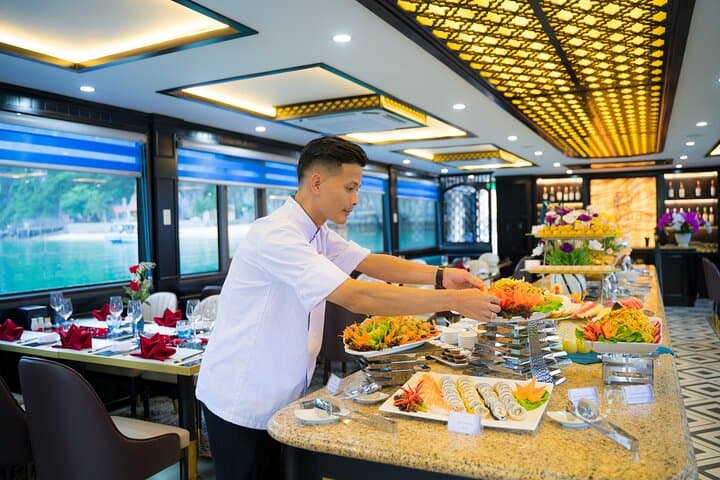 Day Cruise in Ha Long Bay: La Casta 7-Hour Highlights to Sung Sot, Luon & Titop photo 4