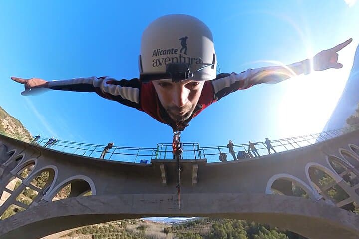 Bungee Jumping at Seven Moons Bridge, Alcoy — 16m Pendulum Drop & Valley Views photo 2