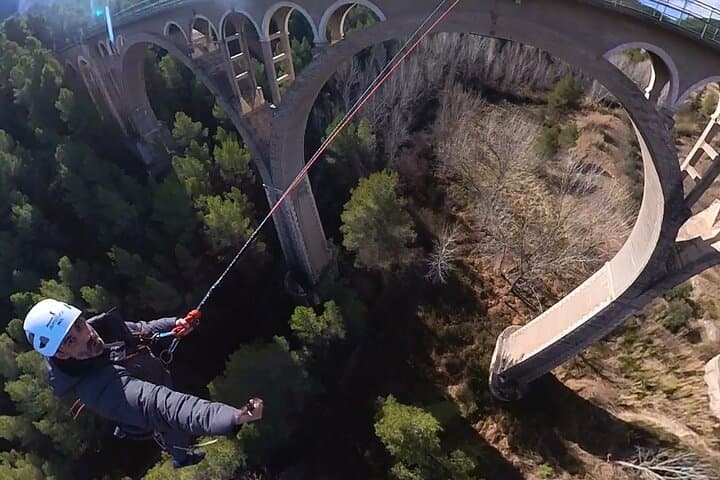 Bungee Jumping at Seven Moons Bridge, Alcoy — 16m Pendulum Drop & Valley Views photo 4