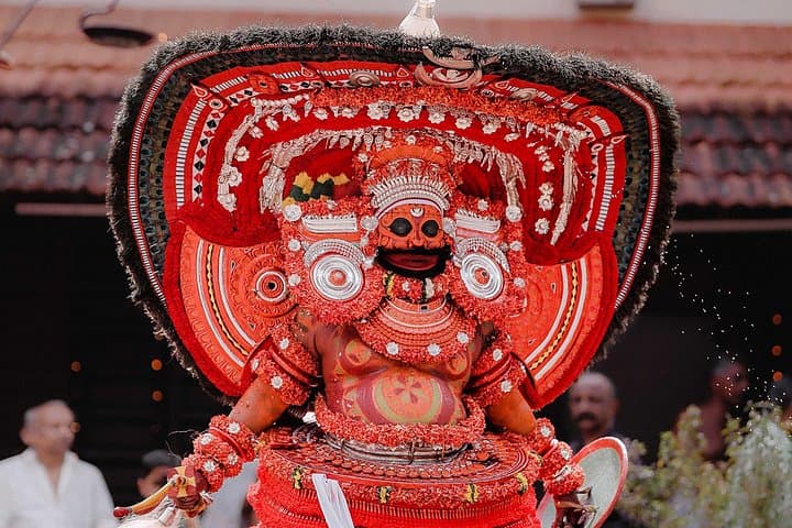 Immersive Theyyam Ritual Tour in Kannur: Private Village Performance & Pickup photo 6