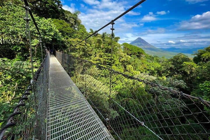 Private Hanging Bridges & La Fortuna Waterfall Day Tour with Costa Rican Lunch photo 1