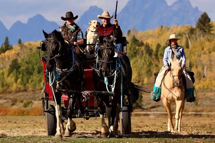 3-Hour Horseback Riding in Jackson Hole — Heart 6 Ranch Tetons Trail Ride photo 4