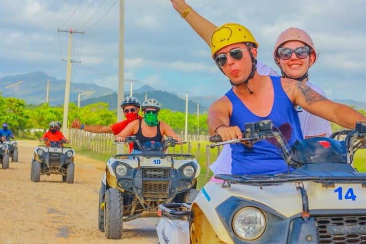 ATV Tour to Las Lagunas de Nisibon & Playa Vacama — Punta Cana Beach, Mountain & River Adventure