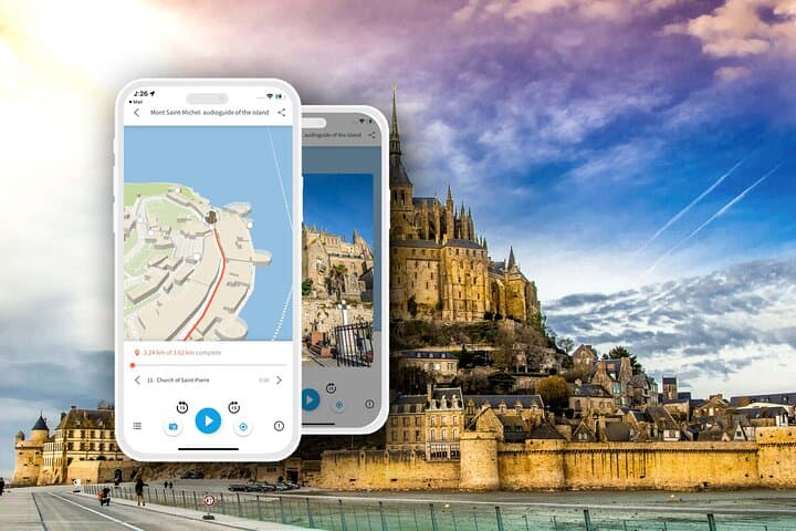 Self-Guided Mont Saint-Michel Walking Audio Tour: Island History & Route