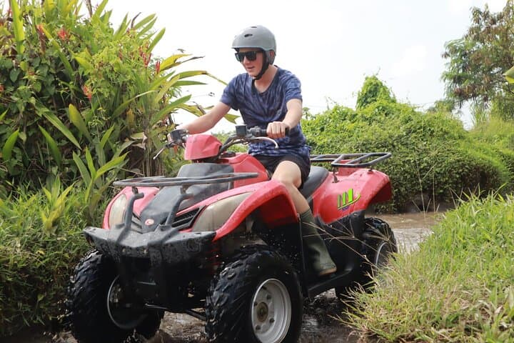 Ubud ATV Adventure: 250cc Quad Ride Through Rice Fields & Waterfall Tracks photo 4