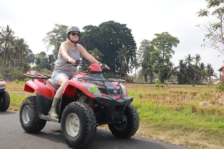 Ubud ATV Adventure: 250cc Quad Ride Through Rice Fields & Waterfall Tracks photo 3