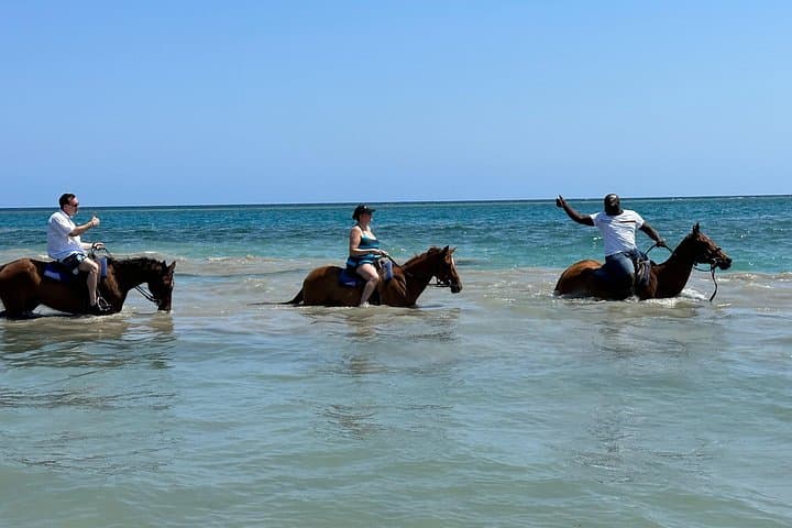 Ride to the Sea: Private Horseback & Rick's Cafe Sunset Tour in Negril photo 1