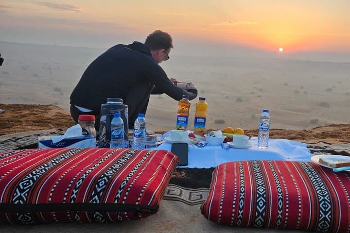 Sunrise Desert Safari Dubai: Private Dune Bashing, Camel Ride & Breakfast photo 6