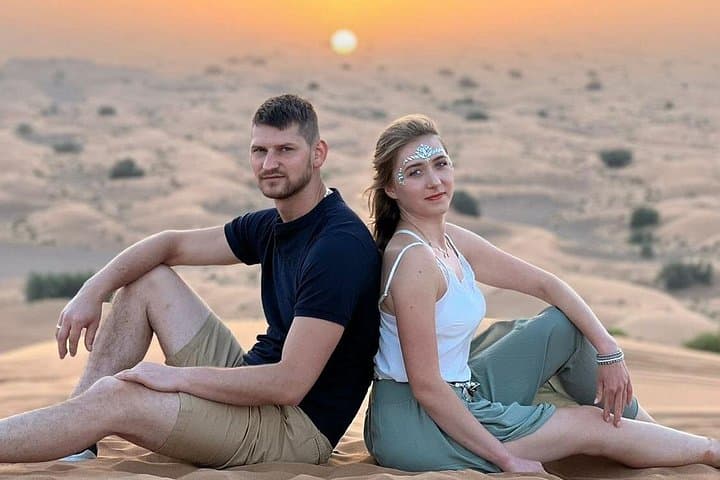 Sunrise Desert Safari Dubai: Secrets of Arabia at Lahbab Red Dunes photo 1