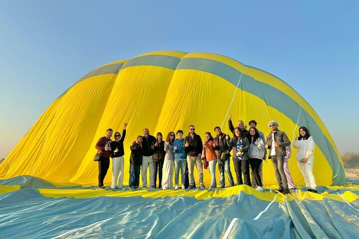 Dubai Sunrise Hot Air Balloon Flight: Float Over Golden Dunes at Dawn photo 2