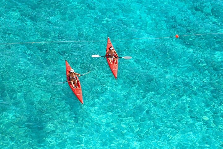 Perivolos Beach Kayak Rental: Self-Guided Coastal Adventure in Santorini