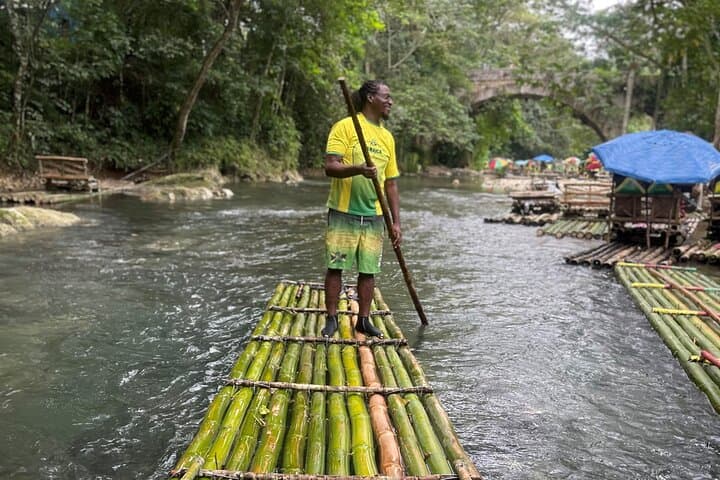 Great River Bamboo Rafting on Lethe — Montego Bay Cultural River Cruise