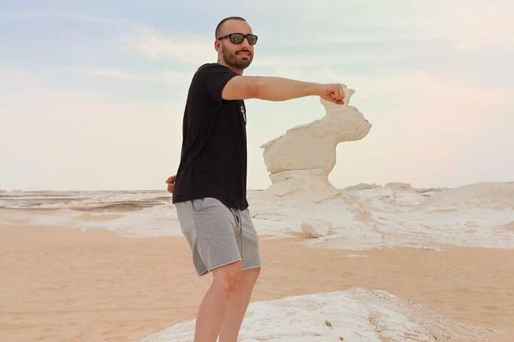 2-Day White Desert Tour from Cairo — Bahariya Oasis, Crystal Mountain & Camping photo 2
