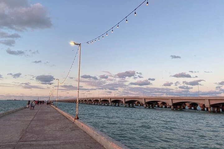 Yucalpetén Beach Tour from Mérida — Progreso Beach Club, Pig Beach & Sunset photo 6