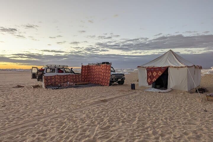 2-Day White Desert Tour from Cairo — Bahariya Oasis, Crystal Mountain & Camping photo 5