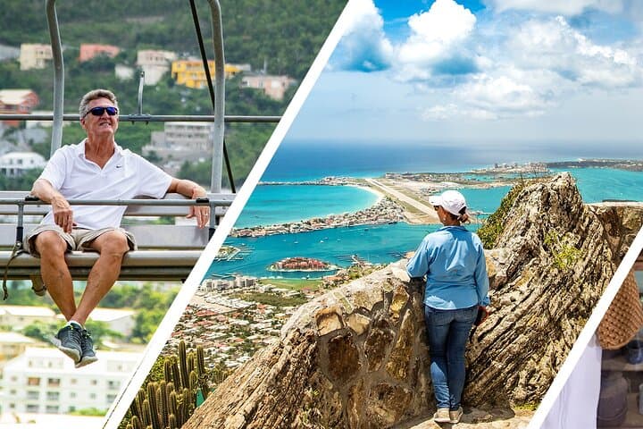 Sky Explorer St Maarten: 360° Views from Sentry Hill plus Emilio Wilson Museum