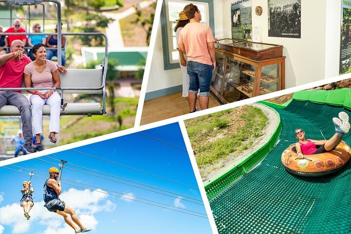 Sky Explorer, Schooner Slide & Sentry Hill Zipline — St. Maarten High-Ridge Adventure