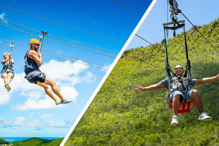 Sentry Hill Zip & Flying Dutchman — St. Maarten’s Sky-High Adventure