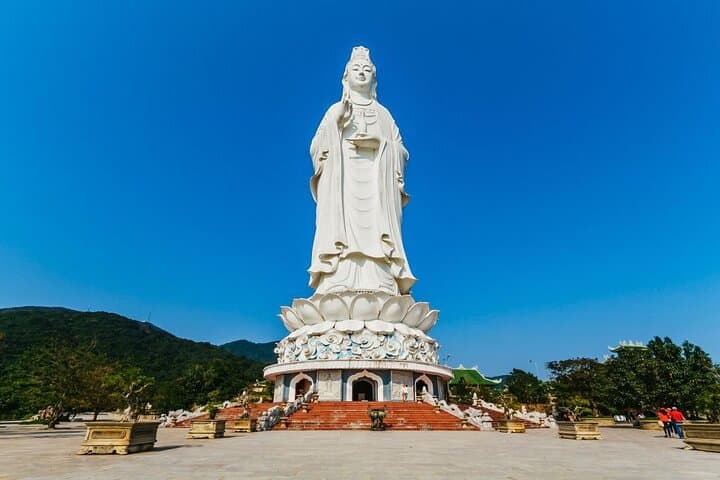 Marble Mountains & Monkey Mountain Day Tour from Hoi An — Lady Buddha, Am Phu Cave & Coastal Views