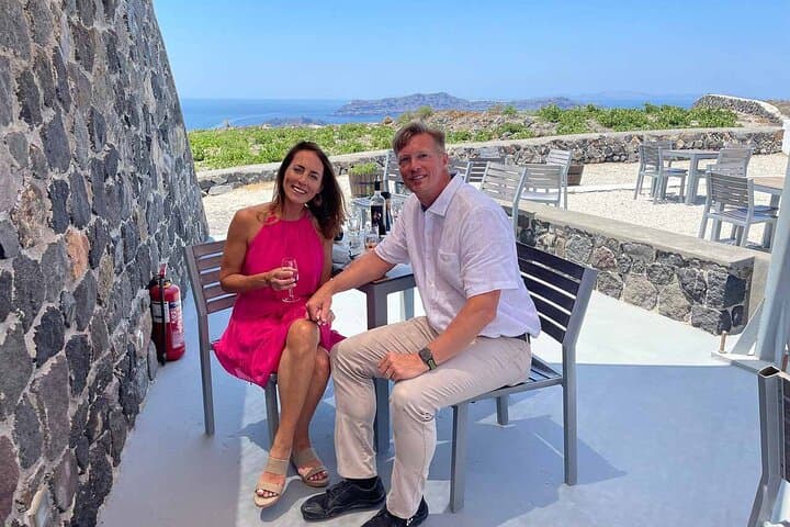 Private Santorini Wine Adventure: 3 Wineries & 12 Tastings in 4 Hours