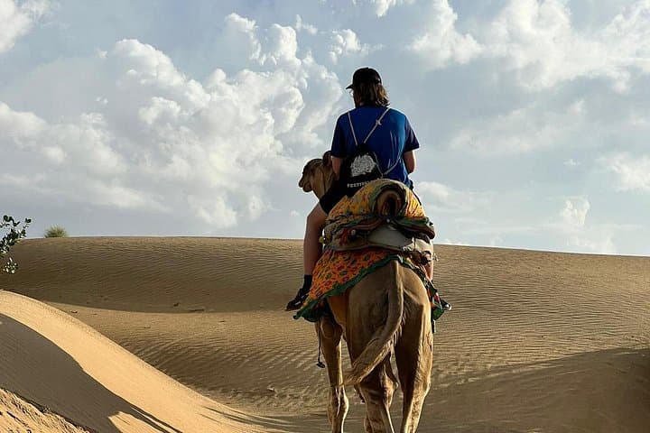 Overnight Camel Safari in the Thar Desert — Jaisalmer Sunset Ride & Desert Camp