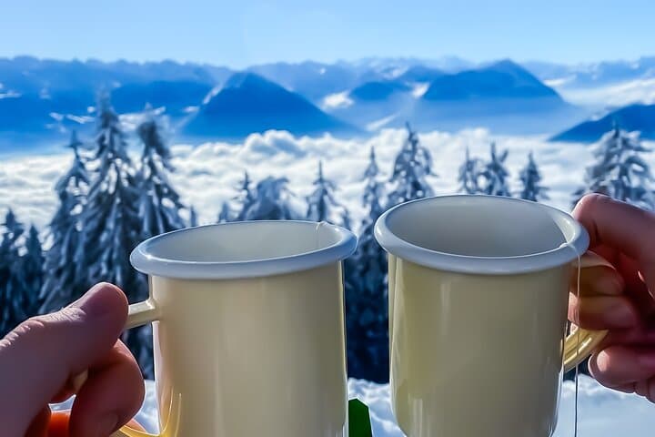 Rigi Chocolate Fondue Picnic at Sunset — Vitznau Mountain Experience photo 6