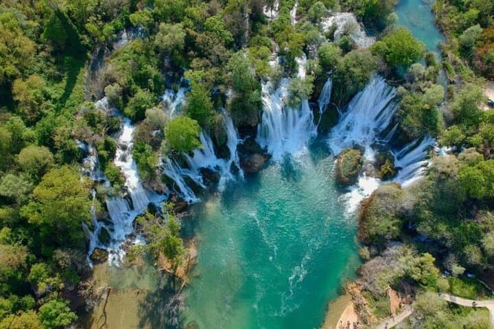Mostar and Kravice Waterfalls Day Trip from Split — Old Bridge, Ottoman Streets & Swimming photo 5