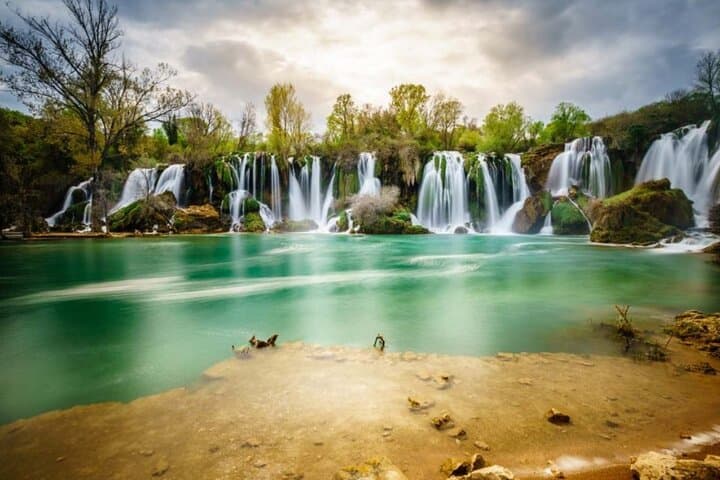 Mostar and Kravice Waterfalls Day Trip from Split — Old Bridge, Ottoman Streets & Swimming photo 6