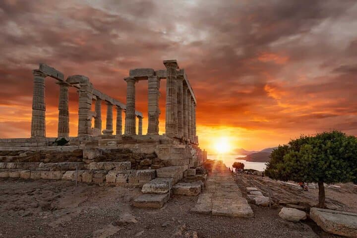 Cape Sounion Sunset Drive: Tesla Tour to the Temple of Poseidon photo 6