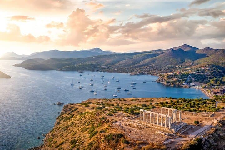 Cape Sounion Sunset Drive: Tesla Tour to the Temple of Poseidon photo 2
