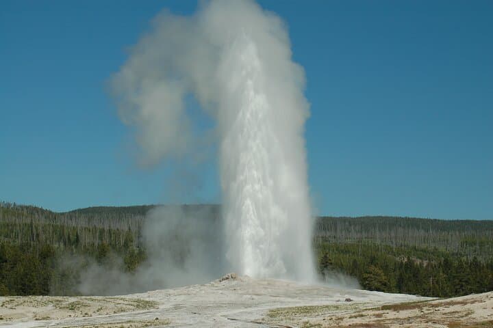 Yellowstone Lower Loop Tour: Old Faithful, Grand Prismatic & Bison Jams
