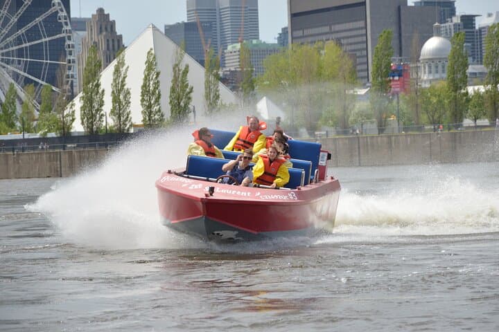 Jet Boat Thrill on the St. Lawrence: Old Port Speed Boating in Montreal photo 4