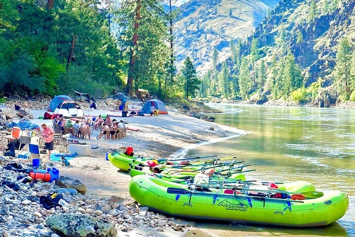 Five-Day Main Salmon River Rafting — River of No Return Wilderness Adventure