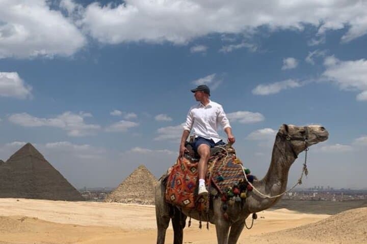 Giza Pyramids Private Half-Day Tour with Camel Ride and Lunch photo 2