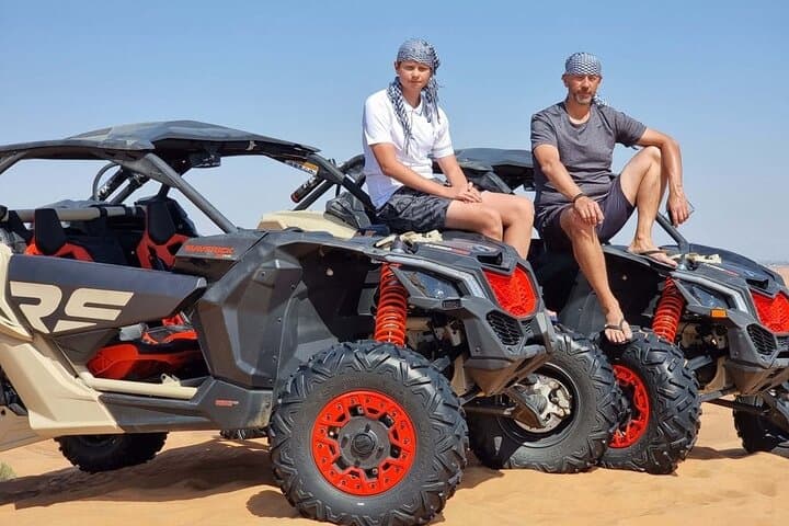 Drive a Can-Am Maverick X3 Turbo on Dubai's Red Dunes photo 3