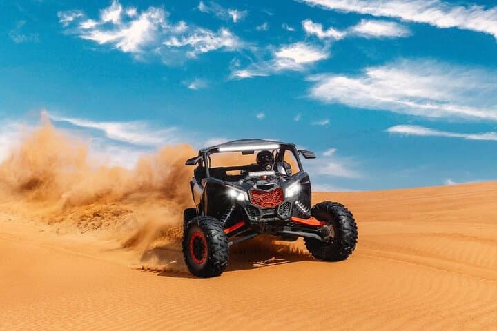 Drive a Can-Am Maverick X3 Turbo on Dubai's Red Dunes photo 5