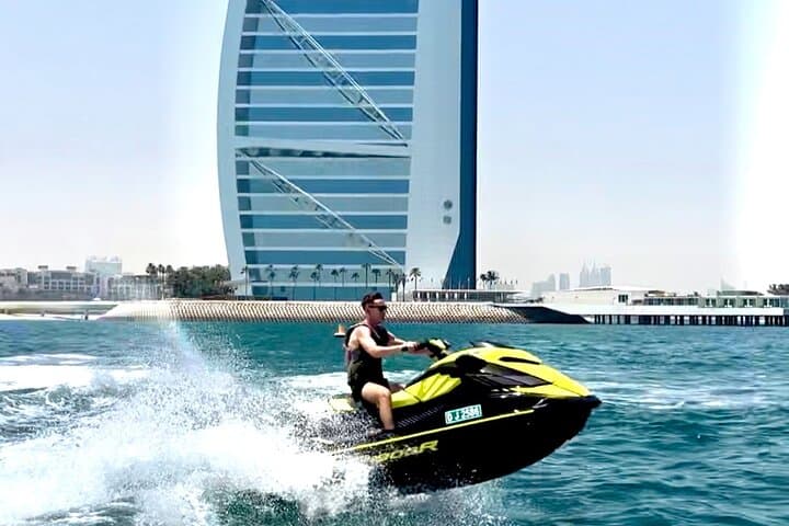 Dubai Jumeirah Coast Jetski Tour — 2‑Hour Waverunner Adventure photo 3