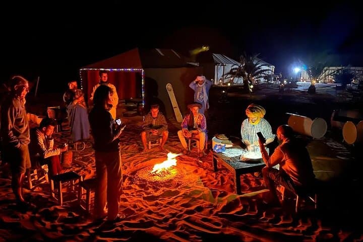 Night Among the Dunes: Overnight Merzouga Desert Camp, Camel Ride & Sunset View photo 4