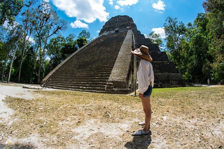 Tikal Exclusive Full-Day Private Tour from Flores — Private Guide & Transport