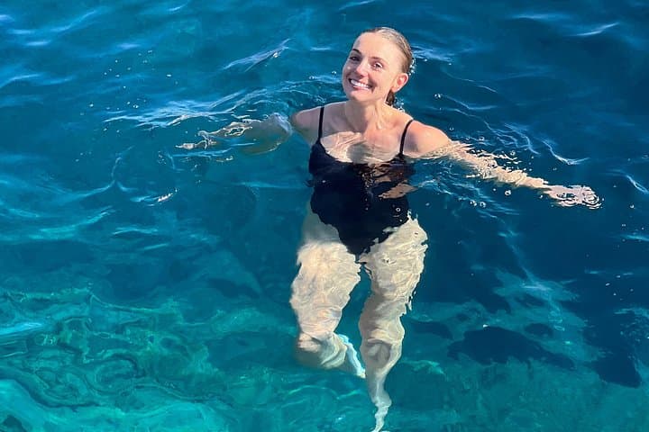 Private Santorini Boat Tour: Snorkeling, Sea Caves & Red Beach photo 6